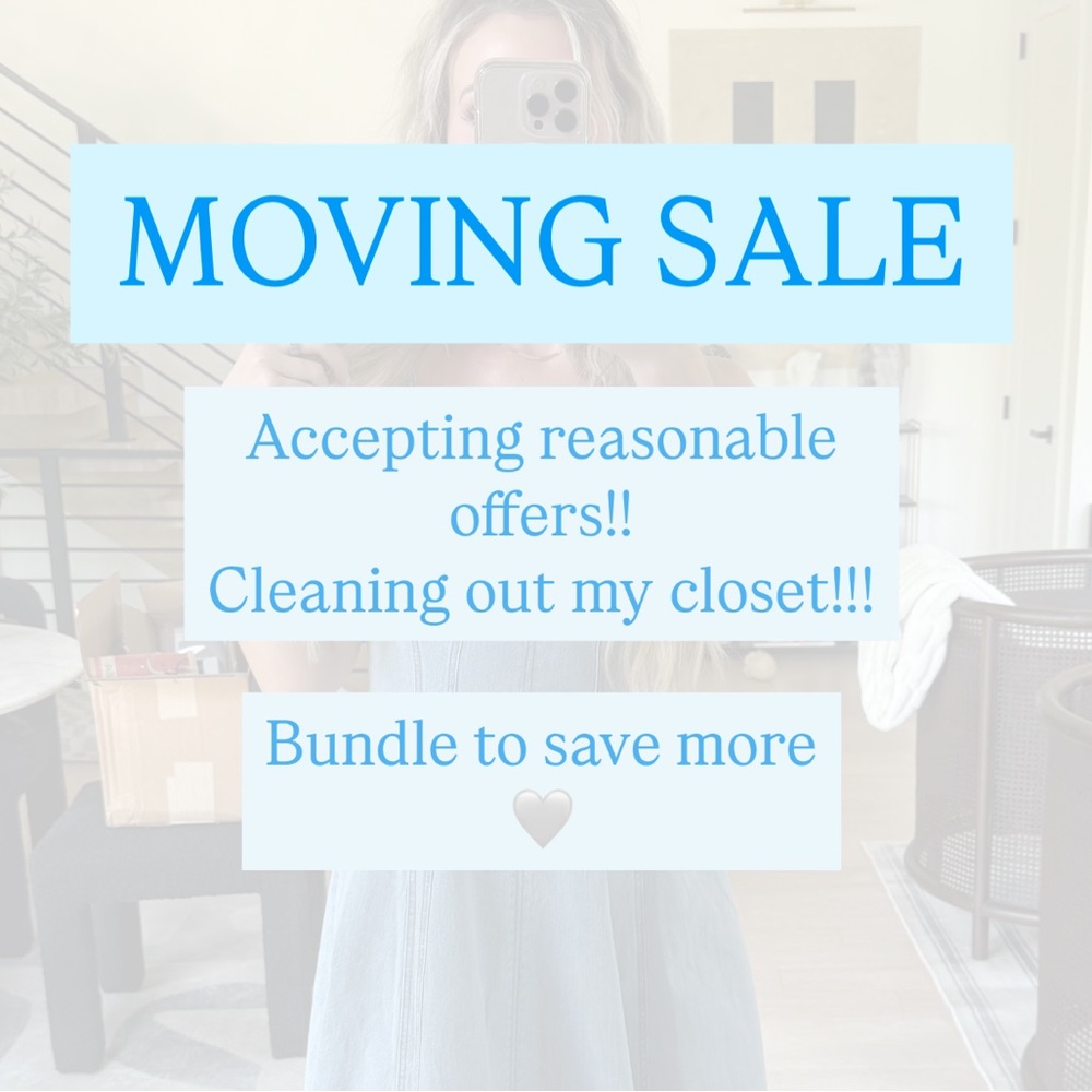 Moving sale! Offers welcomed!